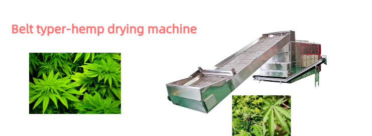 Hemp drying machine